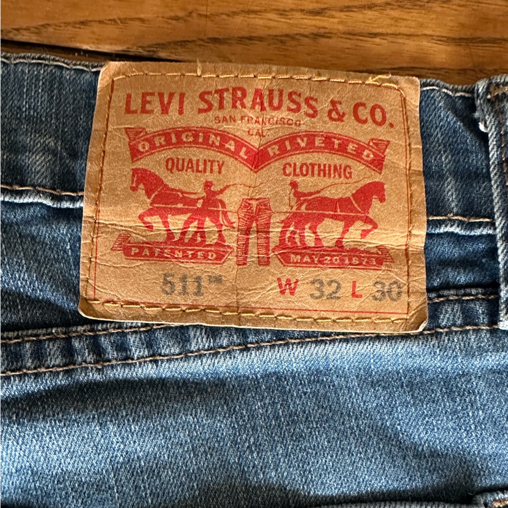 Levi’s 511 Slim Fit Jeans 32x30 - Picture 3 of 4